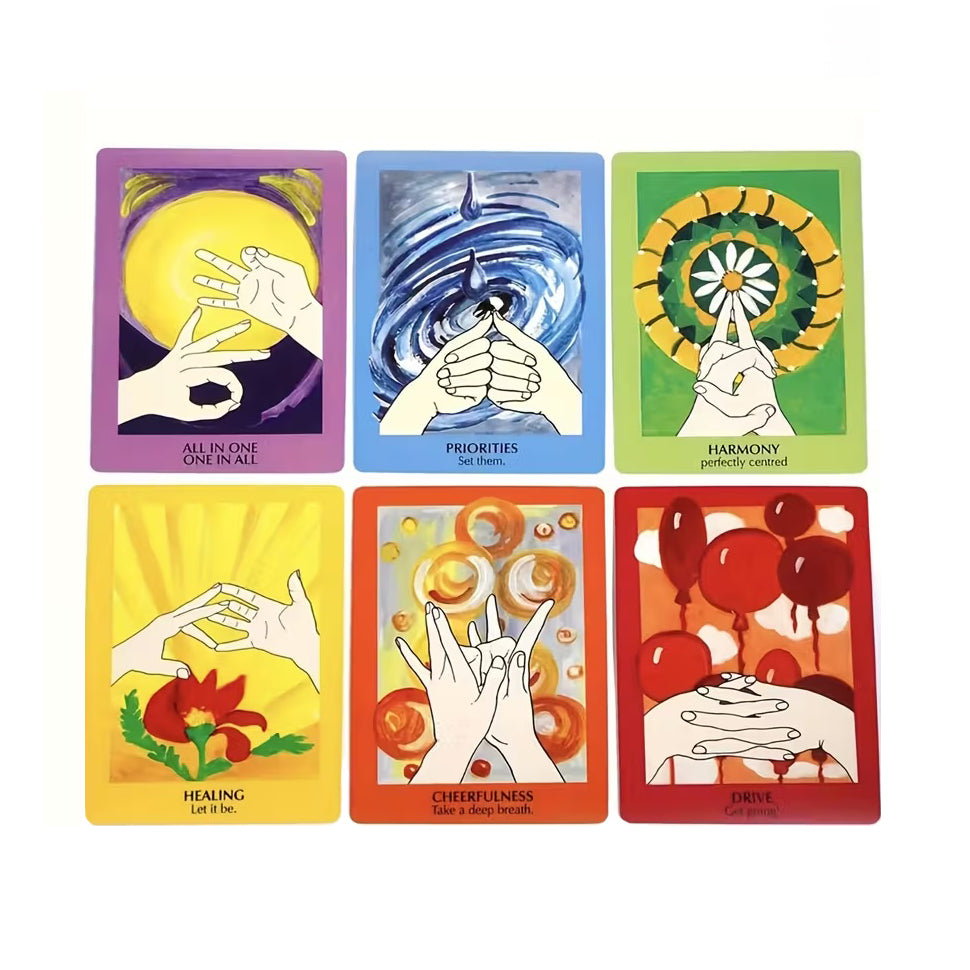 Baraja de Mudras: 68 Cartas de Energía