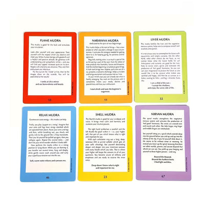 Baraja de Mudras: 68 Cartas de Energía